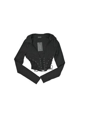 Outcast Vivenne Long Sleeve Top in Black